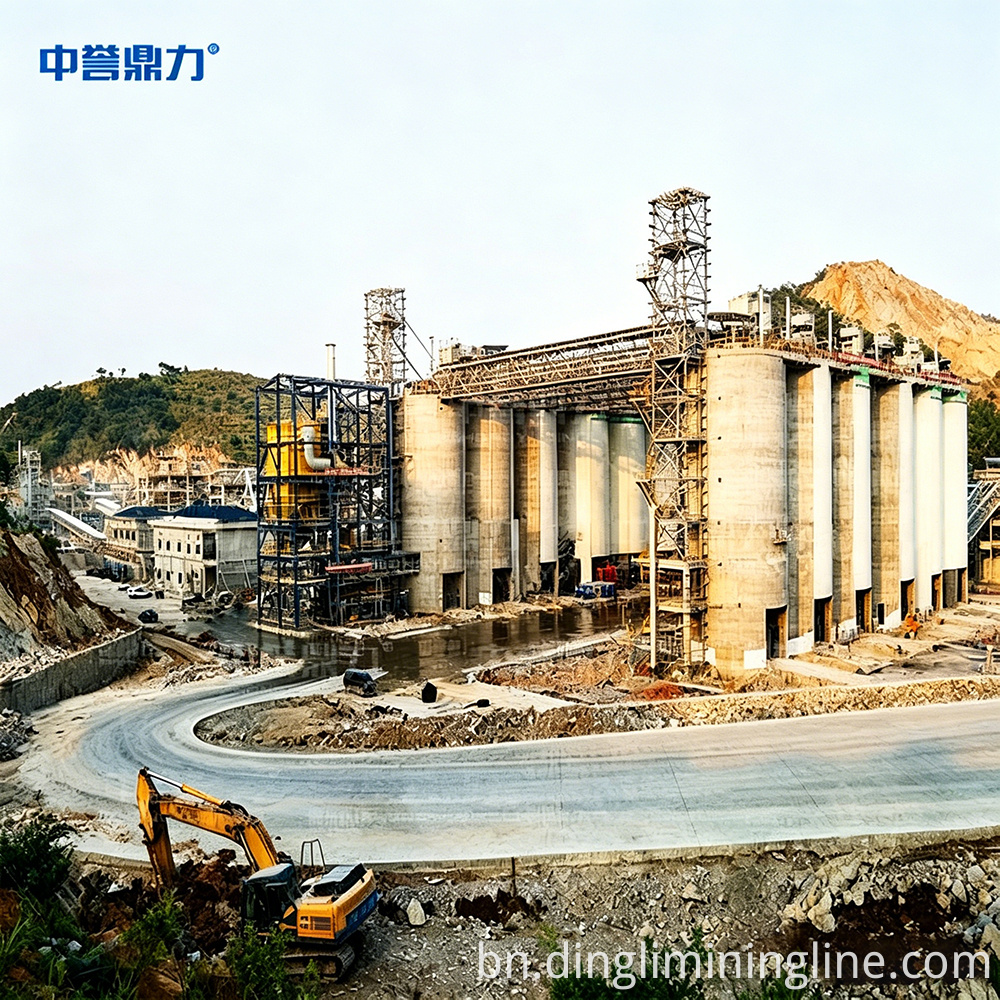 bluestone crushing production line